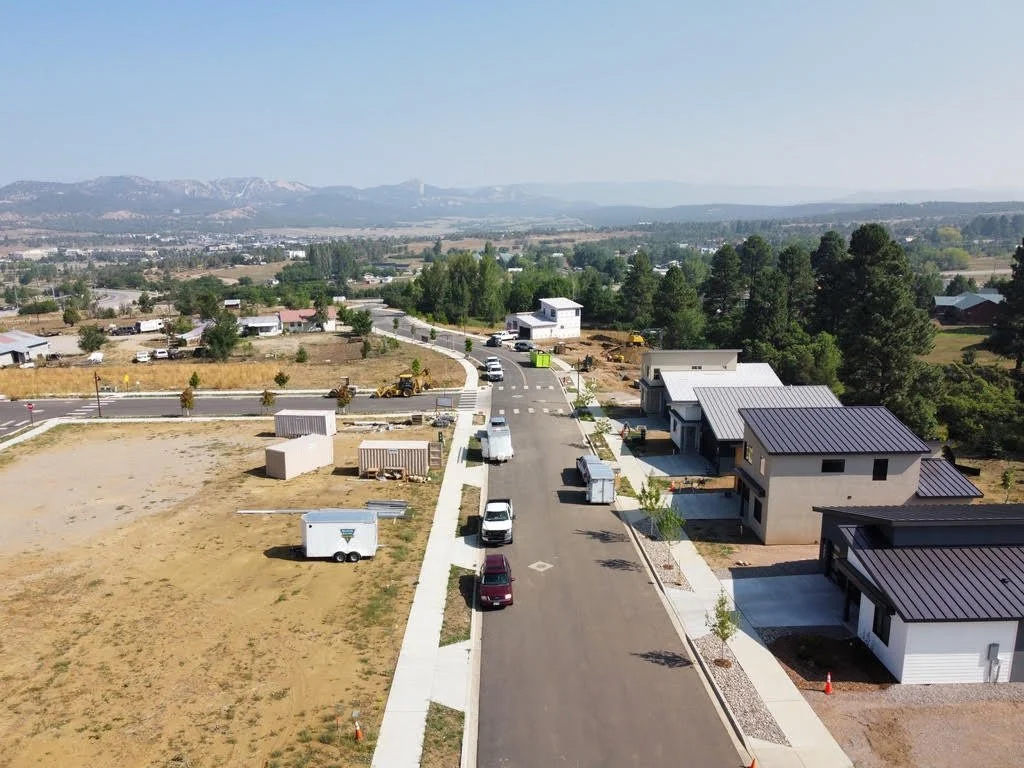 Aerial view of Elevation Park in Durango